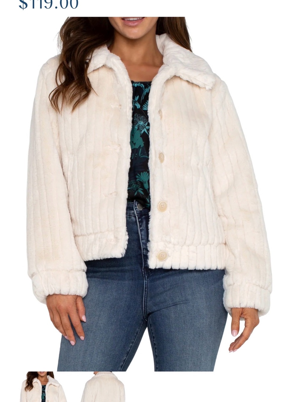 Fur Trucker Jacket
LIVERPOOL $119 MSRP